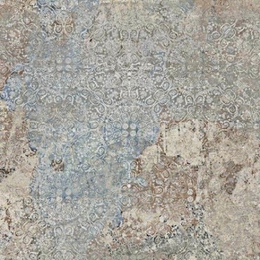Carpet Vestige Patchwork APARICI 1x1m Μεγάλο Πλακάκι Δαπέδου Τοίχου με Διακοσμητικά Σχέδια Ματ